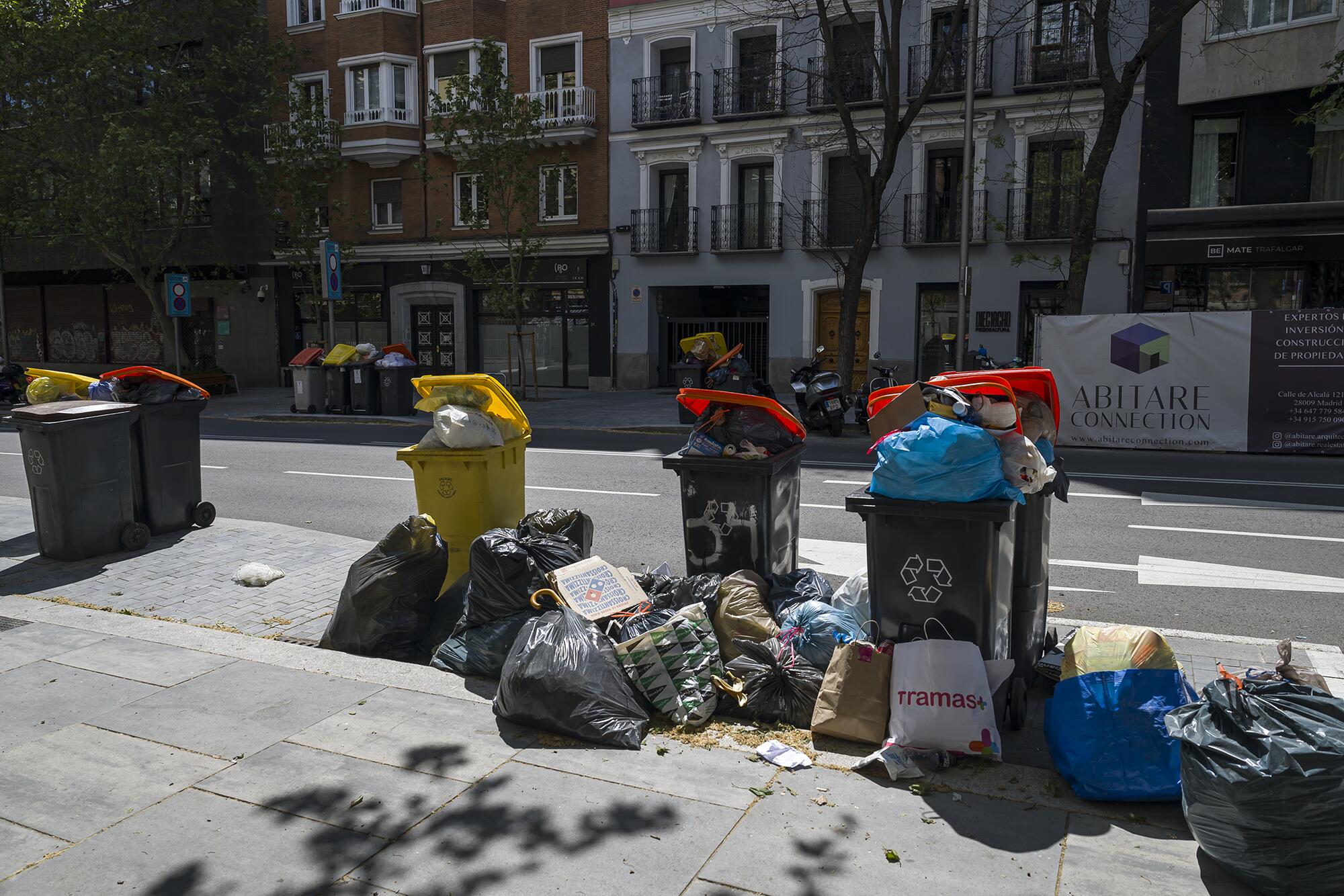Basura Huelga Madrid - 2